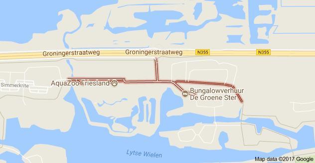 Vakantiebungalow De Groene Ster Leeuwarden Buitenkant foto